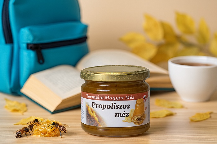 Propoliszos méz