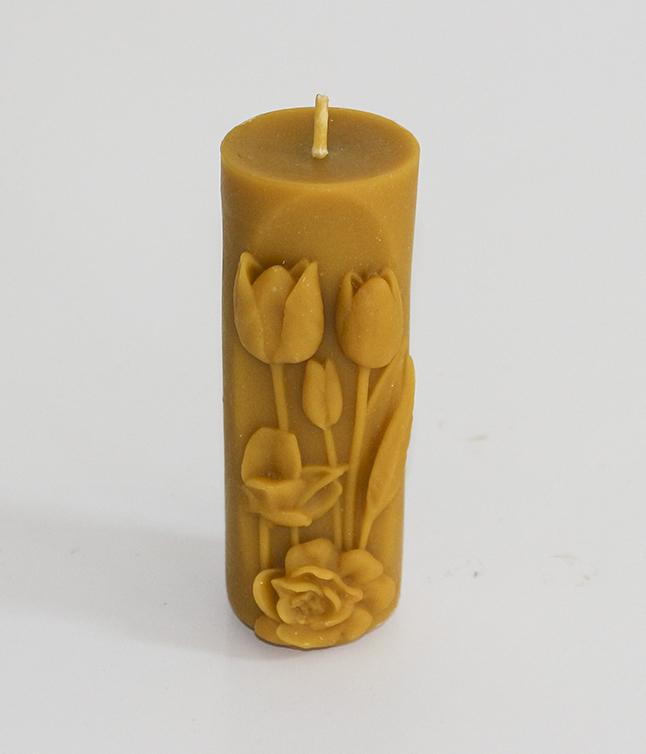 Viaszterm&eacute;kek &eacute;s gyerty&aacute;k - 122-1 (tulip&aacute;nos t&ouml;mbgyertya)